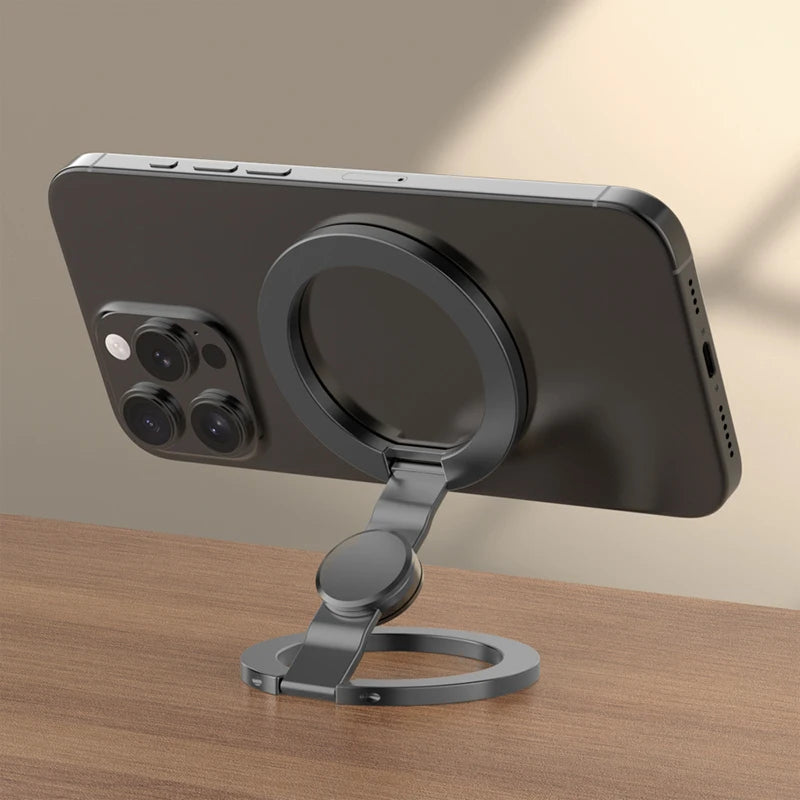 for MagSafe Phone Grip Stand 3-in-1 Magnetic Finger Ring Holder Double-Sided Magnetic Phone Stand for iPhone 17 16 15 14 13 12