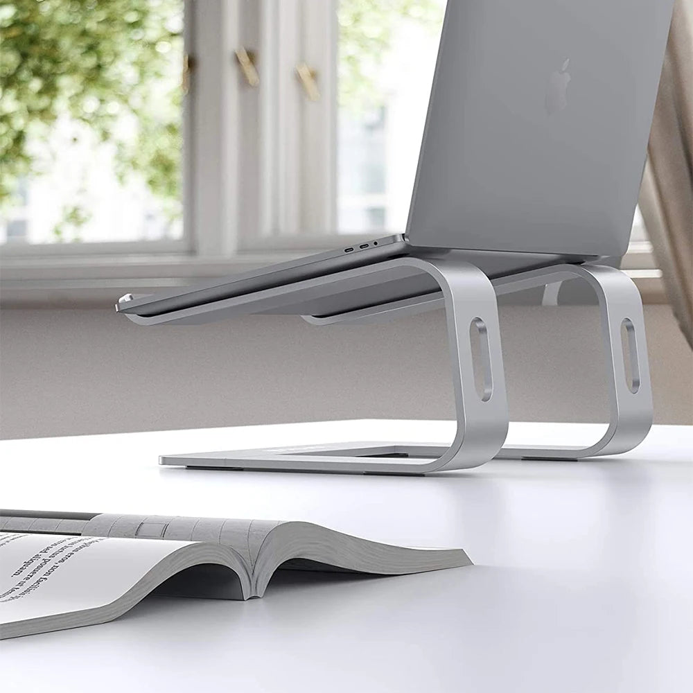 Laptop Stand Ergonomic Aluminum Alloy Computer Stand Detachable Laptop Riser Notebook Holder Stand Compatible For MacBook Air 13