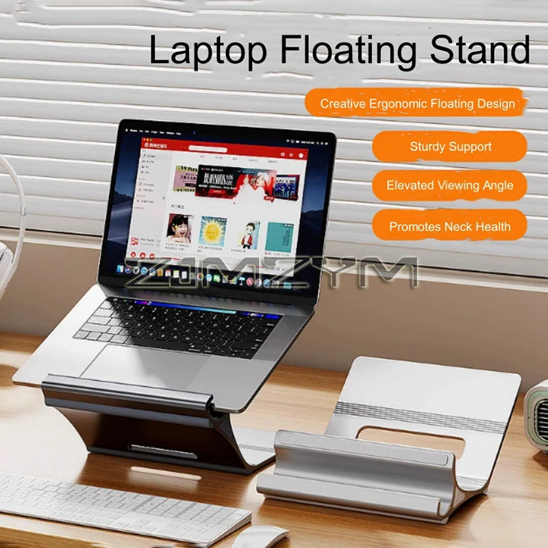Aluminum Laptop Stand Desktop Adjustable Laptop Desk Stand Support for 11-17 Inch Laptop Holder PC Accessories