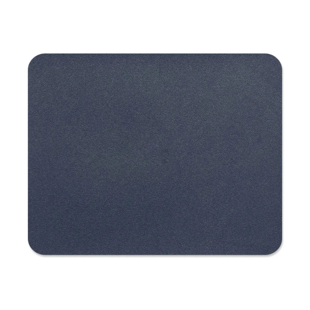 High Quality Leather Mouse Pad Non-slip Wear Resistant Gaming Desk Mat Universal Solid Color Writing Mat Home Office