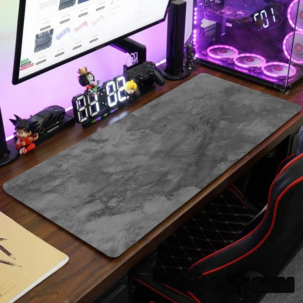 Large size desk mat 900x400mm overlock mouse pad xxl Desktop keyboard desk mat Grey series gaming mouse pad Computer accessories