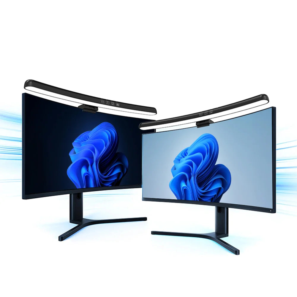 Curved Screen Monitor Laptop Screen Light Bar No flash frequency eyes-care Colorful atmosphere lamp Touch Switch Straight Lamp