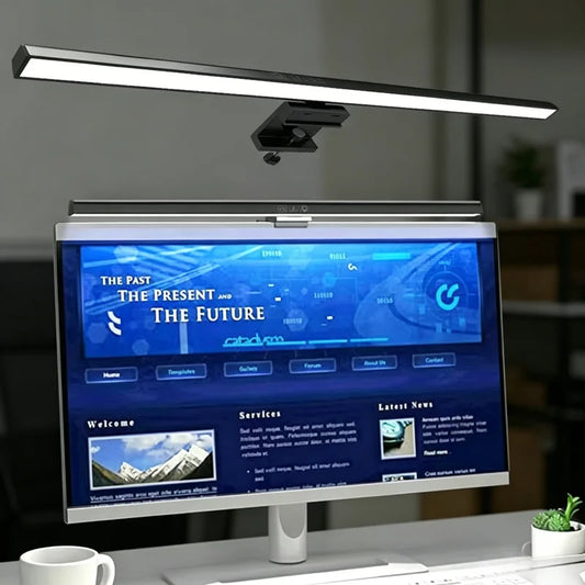 LED Monitor Light Bar for PC Computer - Dimmable Screen Light 33cm/50cm USB Powered Desk Lamp for Office Study Reading