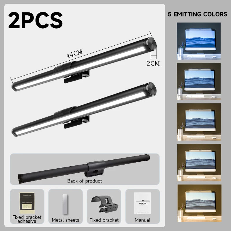 Monitor Bar LED Desk Light Computer Game For Pc Dimming Light USB Reading Light Monitor Backlight Screen RGB Light Office Lamp