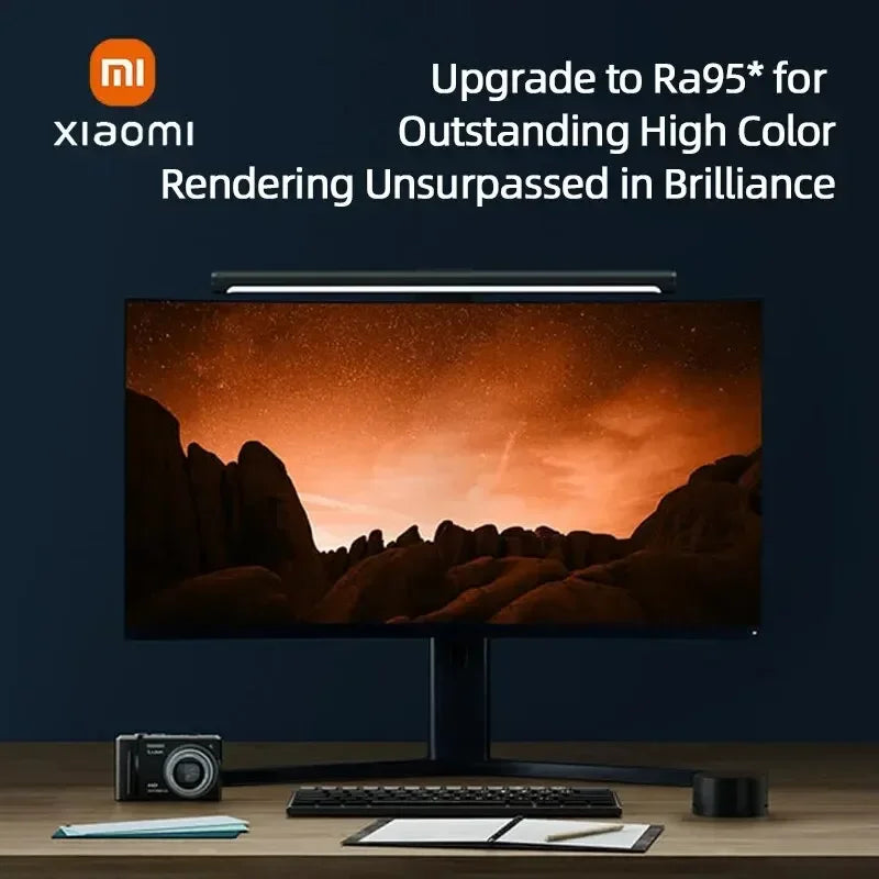 XIAOMI MIJIA Computer Monitor Light Bar 1S,High CRI for Student Eyes Protection Reading Learning,Wireless Remote,No Screen Glare