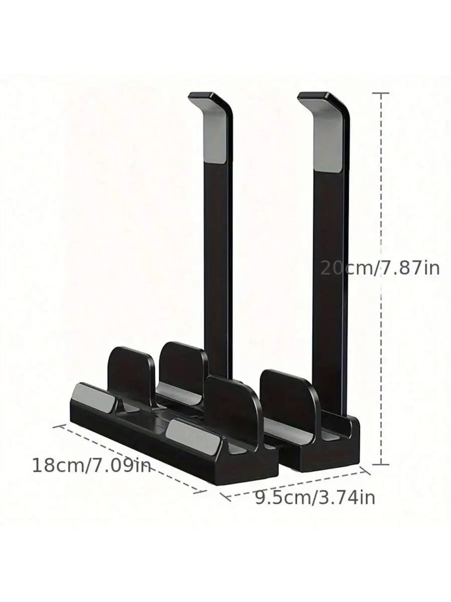 1 adjustable ergonomic laptop stand - ABS material, height adjustable desktop laptop stand saves space