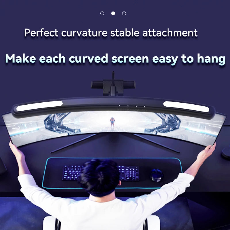 Monitor Bar LED Desk Light Computer Game For Pc Dimming Light USB Reading Light Monitor Backlight Screen RGB Light Office Lamp