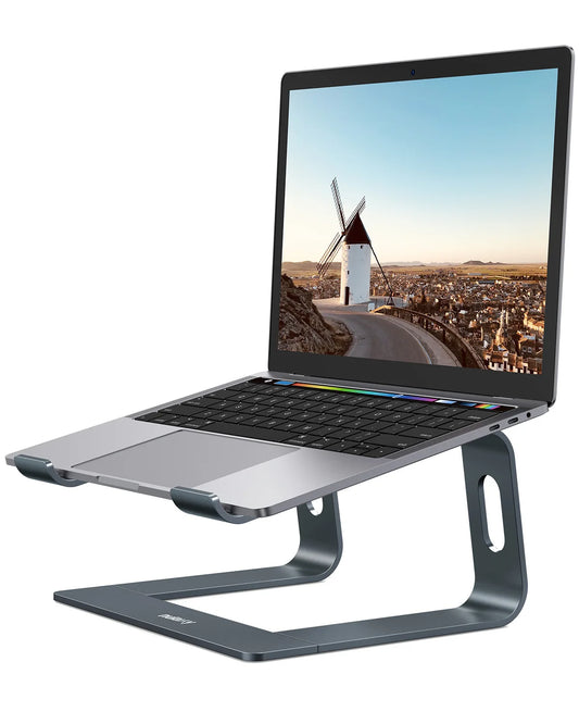 Laptop Stand Ergonomic Aluminum Alloy Computer Stand Detachable Laptop Riser Notebook Holder Stand Compatible For MacBook Air 13