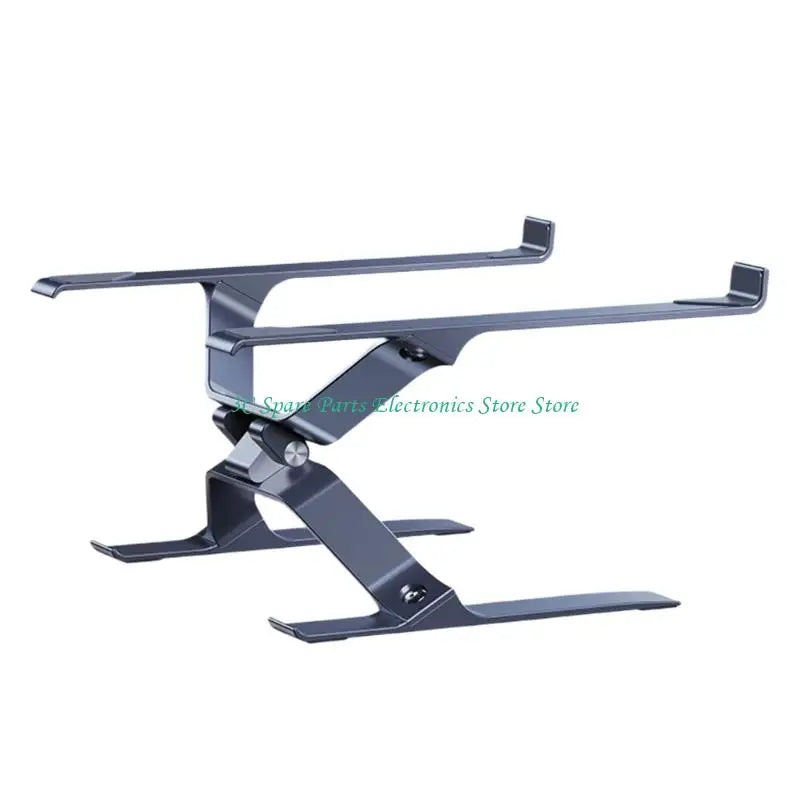 SZ Portable Aluminum Laptop Stand Ergonomic Height Adjustable Notebook Holder For Desk Enhances Stability Heat Dissipation