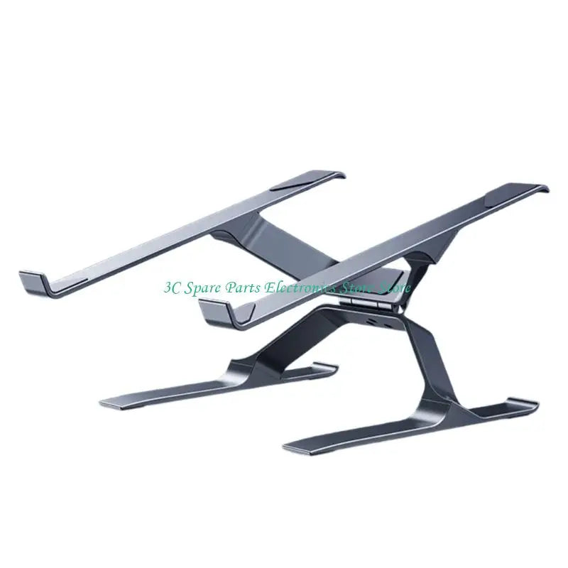 SZ Portable Aluminum Laptop Stand Ergonomic Height Adjustable Notebook Holder For Desk Enhances Stability Heat Dissipation