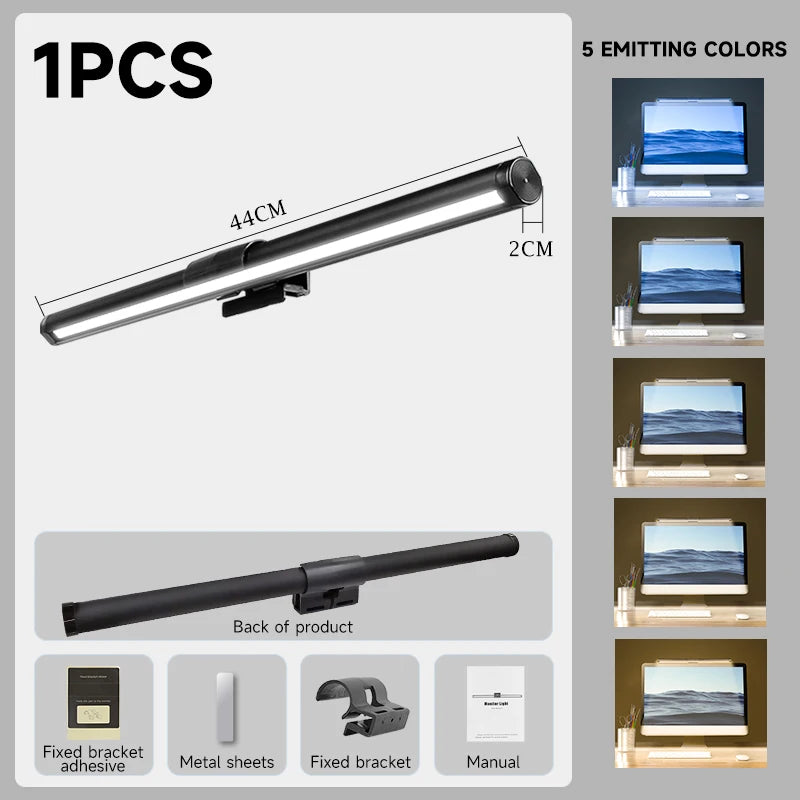 Monitor Bar LED Desk Light Computer Game For Pc Dimming Light USB Reading Light Monitor Backlight Screen RGB Light Office Lamp