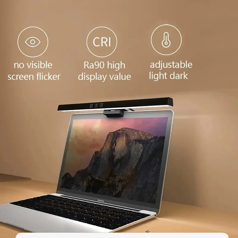 LED Monitor Light Bar for PC Computer - Dimmable Screen Light 33cm/50cm USB Powered Desk Lamp for Office Study Reading