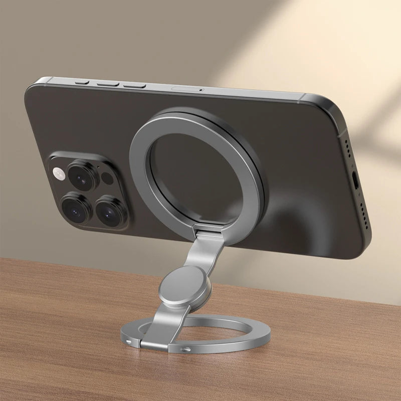 for MagSafe Phone Grip Stand 3-in-1 Magnetic Finger Ring Holder Double-Sided Magnetic Phone Stand for iPhone 17 16 15 14 13 12