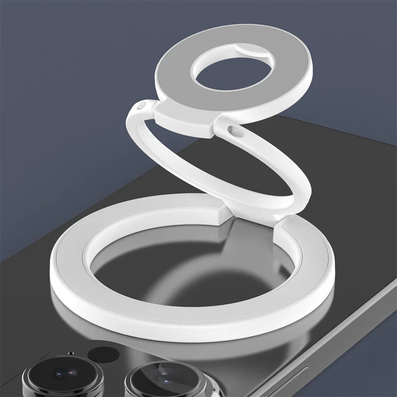 MagSafe Double Sided Magnetic Phone Ring Holder Portable Folding Cellphone Stand Accessory Grip Bracket Support Universal