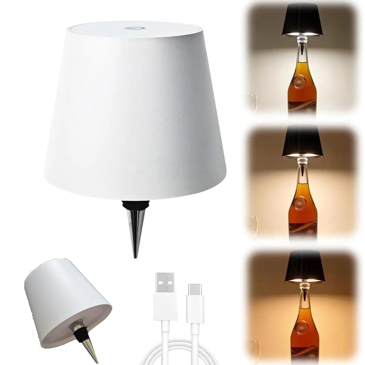 Colors and Stepless Dimming Night Lamp Fecor Desk Lights