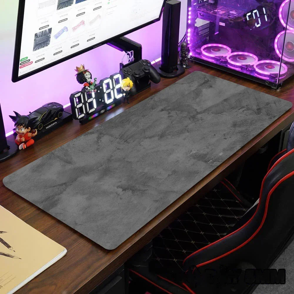Large size desk mat 900x400mm overlock mouse pad xxl Desktop keyboard desk mat Grey series gaming mouse pad Computer accessories