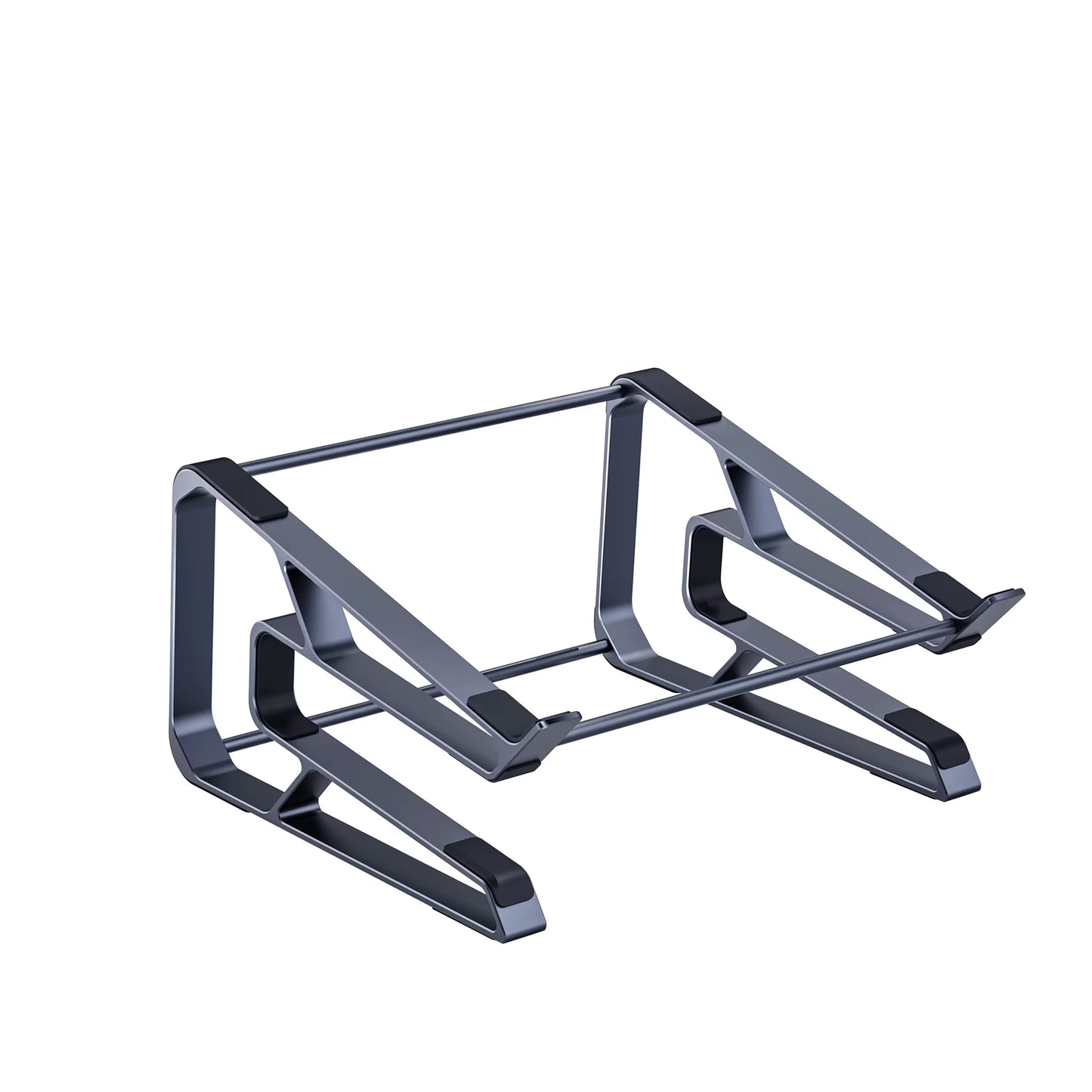 Aluminum Laptop Stand for Desk - Works with All MacBook/Pro/Air & Laptops Between 10” to 17.3” - Sleek and Sturdy Laptop Riser