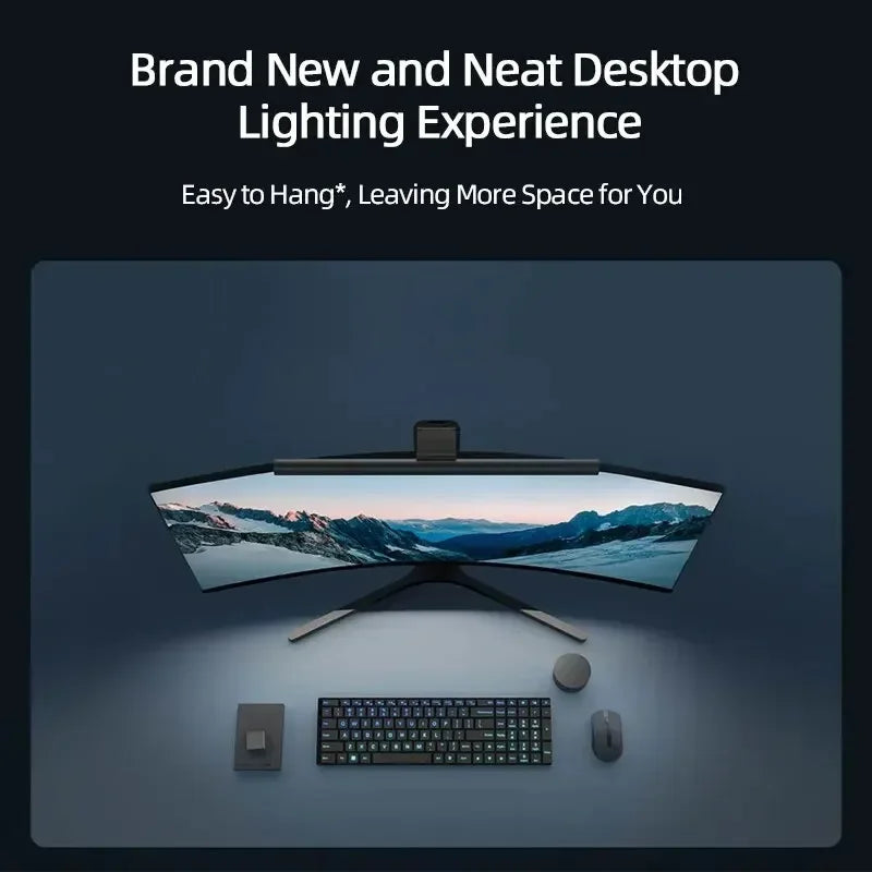 XIAOMI MIJIA Computer Monitor Light Bar 1S,High CRI for Student Eyes Protection Reading Learning,Wireless Remote,No Screen Glare